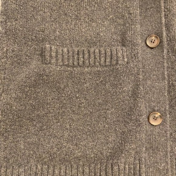 Treasure & Bond Grandfather Sweater, Charcoal Grey, Size XXS - Picture 6 of 8